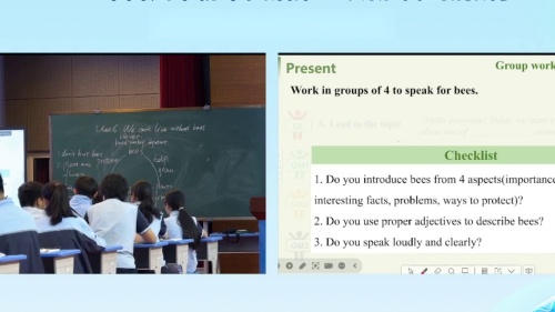 《Unit 4 We can’t live without bees》2025新人教八上英语新课标教师能力提升研训活动展示课视频