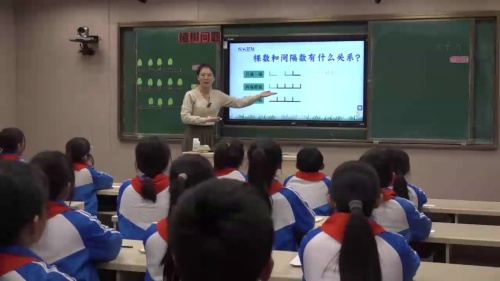 《植树问题》人教版数学五年级上册2024融合创新教学优质课教学视频