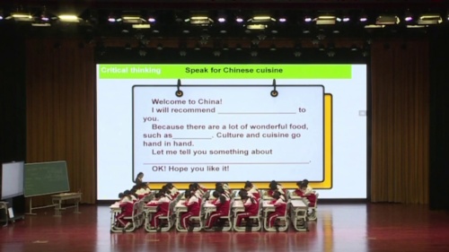 《Unit 3 Food and culture Reading and Thinking》人教版高中英语优质课评比视频