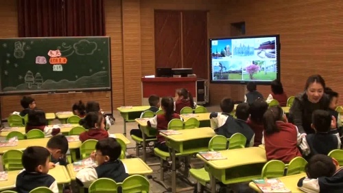 部编版道法一年级上册-孔老师《美丽的冬天》优质课教学视频