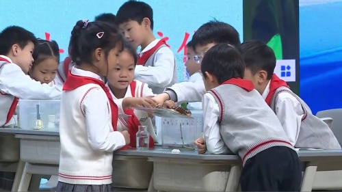 《蜗牛对气味的反应》湘科版二上科学2025年京渝湘科学教育教学研讨课视频