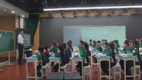 《分数的初步认识》青岛版三上数学2025AI赋能真实情境构建生动课堂研讨课视频