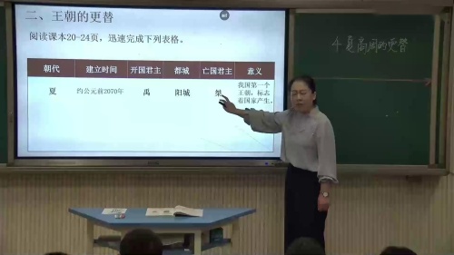 《夏商周的更替》部编版七上历史展示课视频