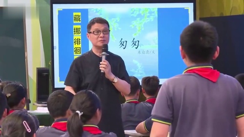 《匆匆》部编版六下语文2025AI赋能教学名师观摩研讨课视频