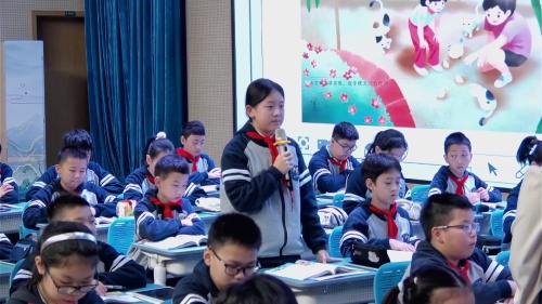 《围绕中心意思写》部编版六上语文2025教育数字化课题交流展示活动研讨课视频